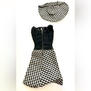 Vintage Barbie dress and hat